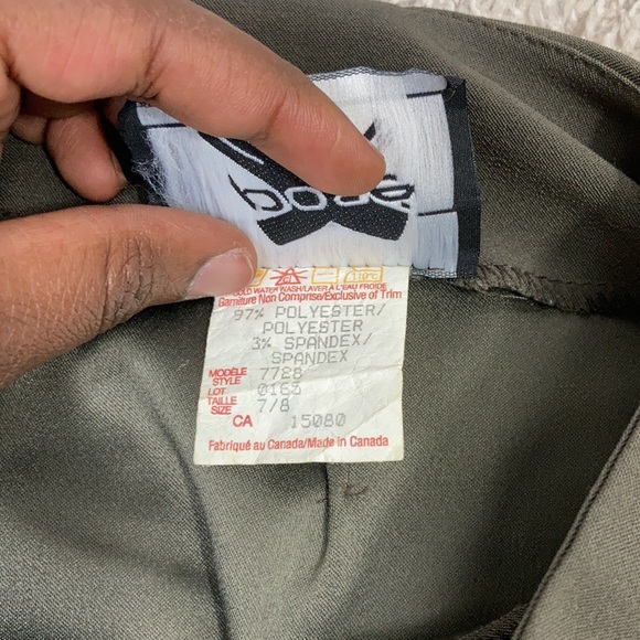 Pose Flare Trouser in Olive 😻 - Size 7/8 - Picture 7 of 15